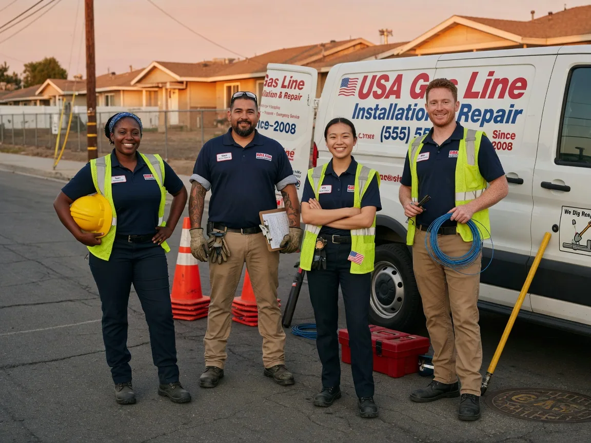 Gas Line Installation company in Marland, OK